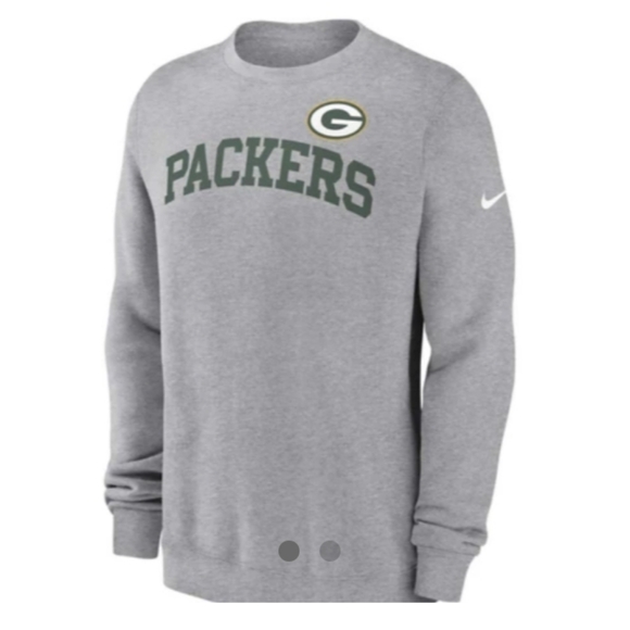 Nike Other - Nike Green Bay Packers Club Crewneck